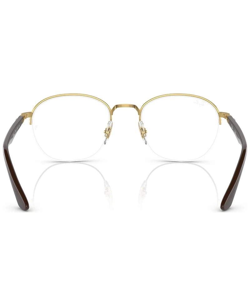 Ray-Ban Unisex Square Eyeglasses, RX648750-o