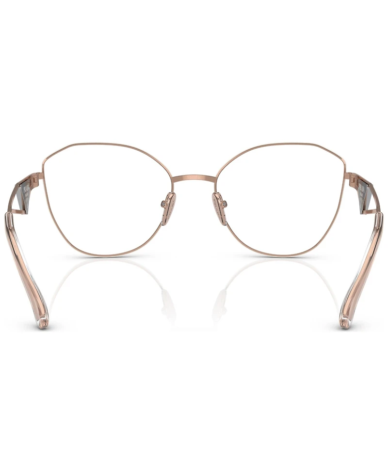 Prada Women's Irregular Eyeglasses, Pr 52ZV55-o