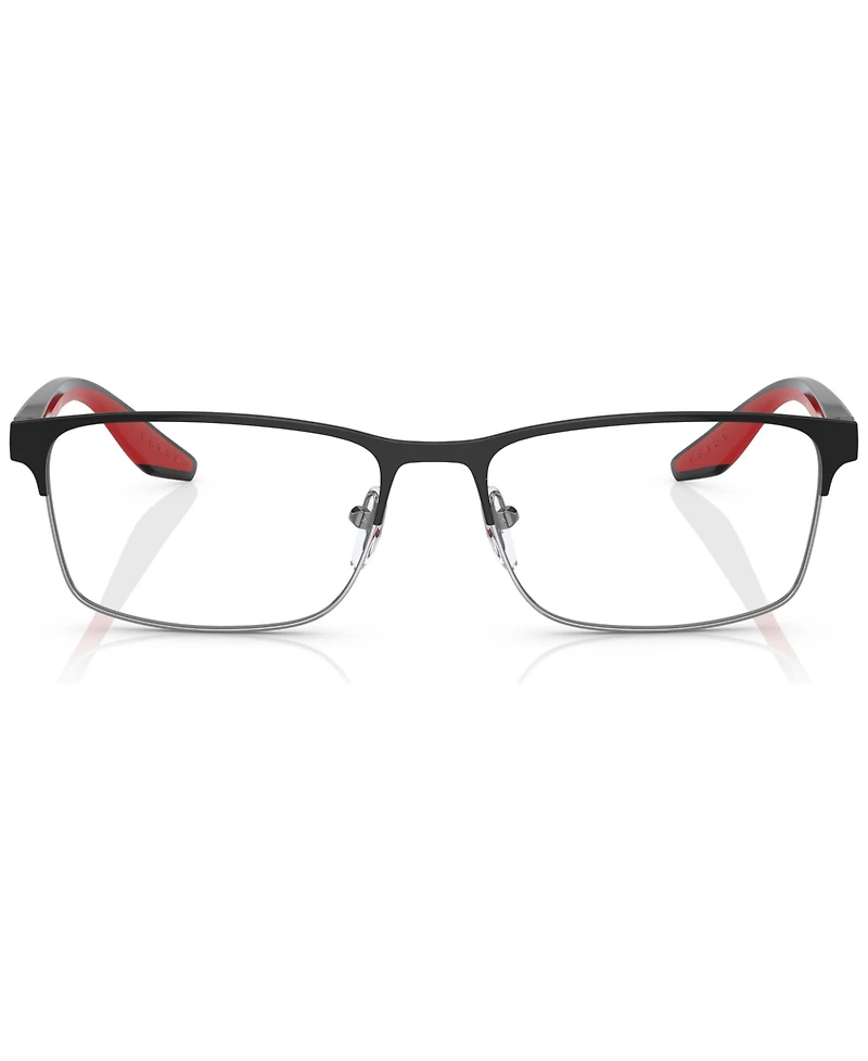 Prada Linea Rossa Men's Rectangle Eyeglasses