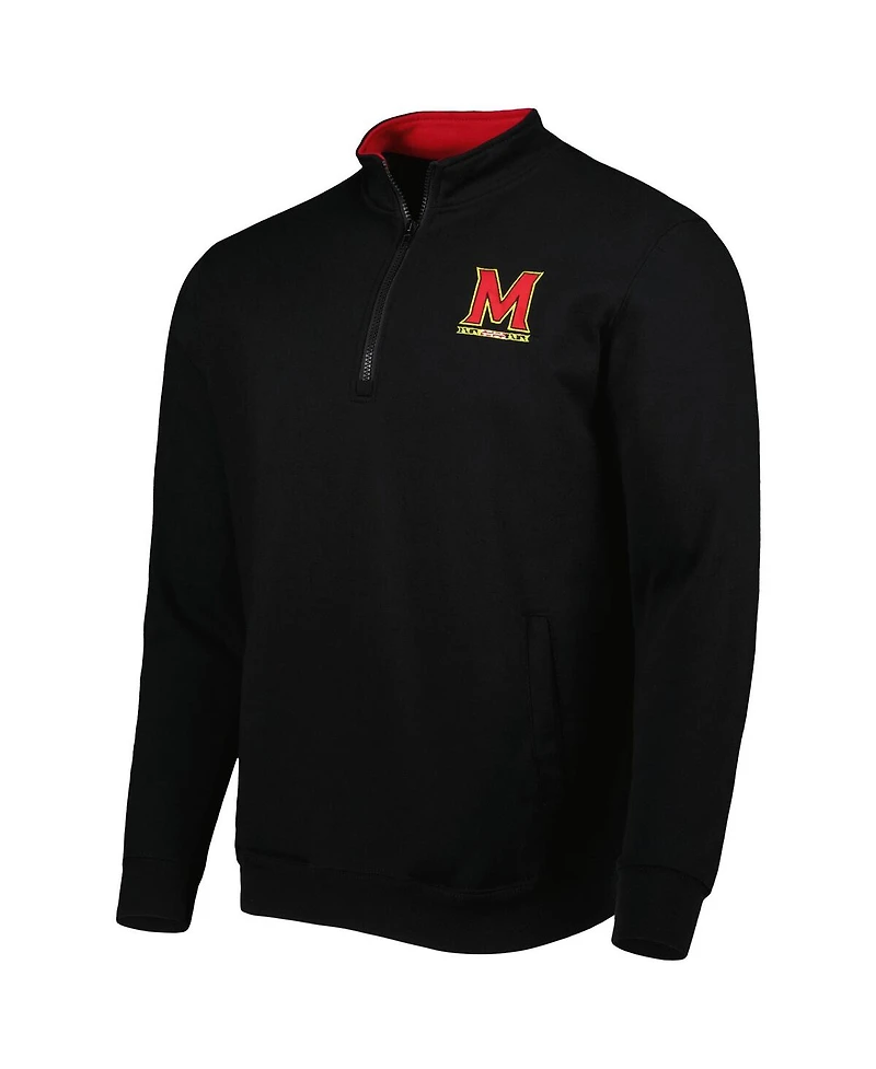 Men's Colosseum Maryland Terrapins Tortugas Quarter-Zip Sweatshirt