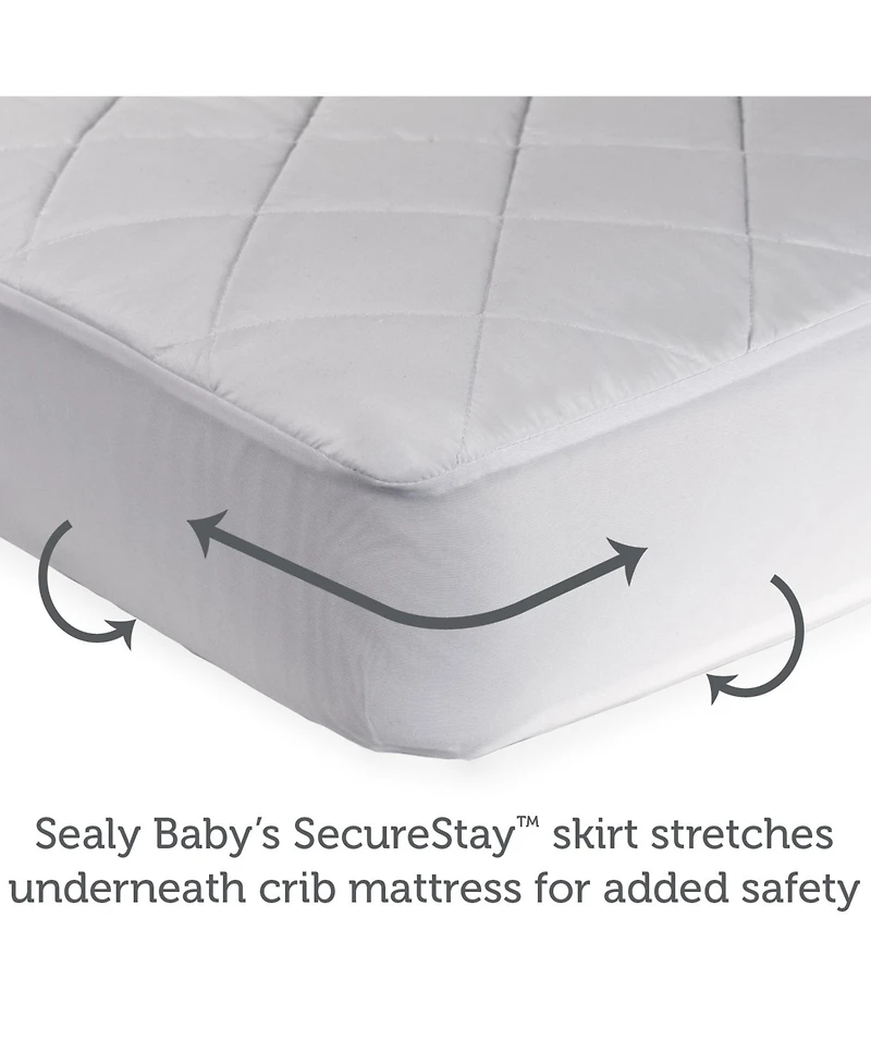 Sealy Baby Cool Comfort Crib Mattress Pad