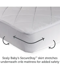 Sealy Baby Cool Comfort Crib Mattress Pad