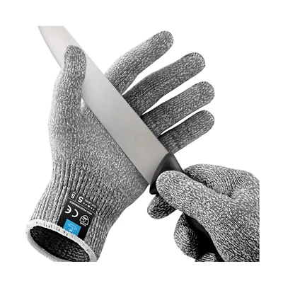 Cut Resistant Gloves Food Grade Level 5 Protection - Comfortable Safety Work