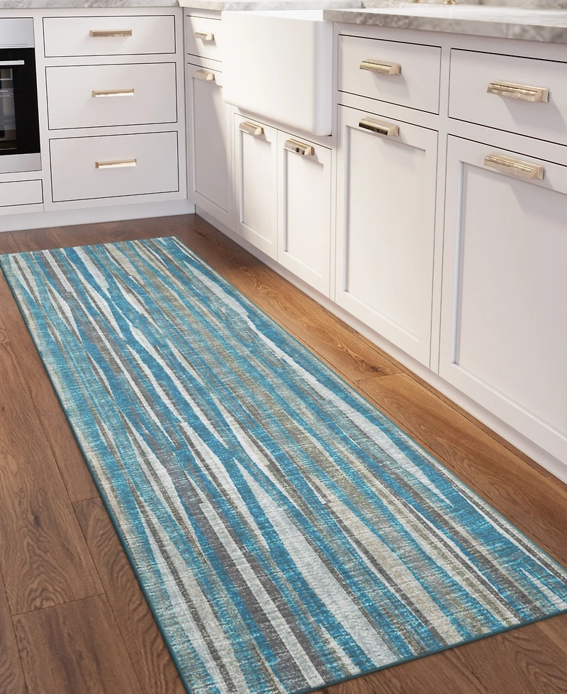 Dalyn Amador Washable AA1 2'6" x 10' Runner Area Rug