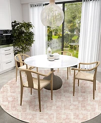 Dalyn Delano Washable DA1 4' x Round Area Rug