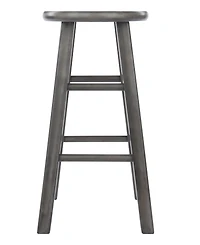Winsome Ivy 24.2" Wood Square Leg Counter Stool