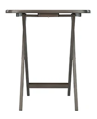 Winsome Lucca 5-Piece Wood Snack Table Set