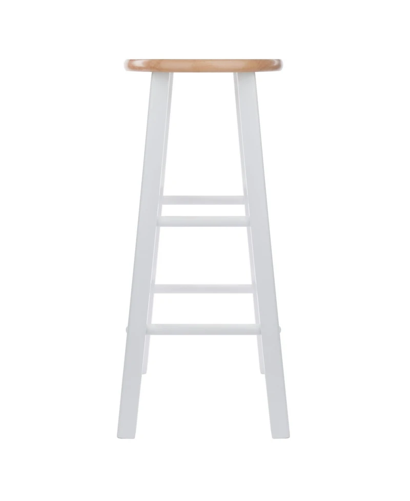 Winsome Element 2-Piece Wood Bar Stool Set