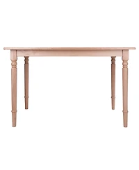 Winsome Ravenna 30.08" Wood Rectangle Dining Table