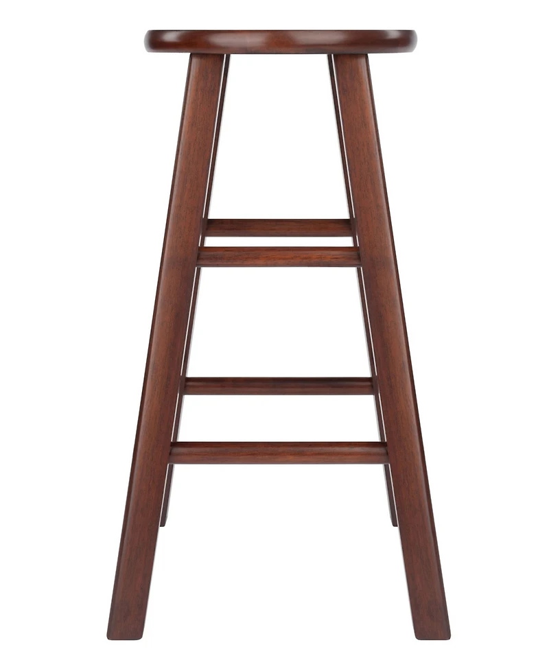 Winsome Element 2-Piece Wood Counter Stool Set