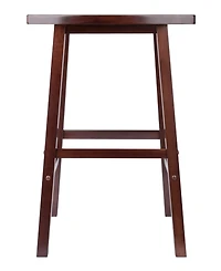 Winsome Katashi 28.62" Wood Fan Shape Bar Stool