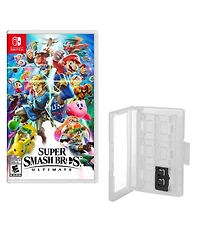 Super Smash Bros Game with Game Caddy for Nintendo Switch