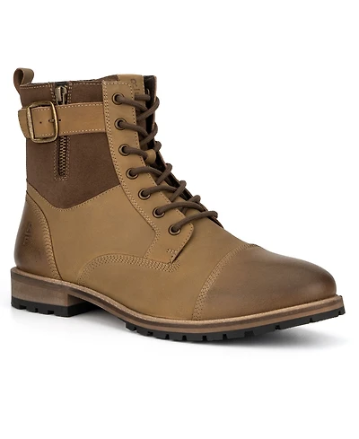 Reserved Footwear Men's Kenton Leather High-Top Boot