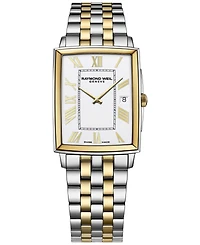Raymond Weil Women's Swiss Toccata Two-Tone Stainless Steel Bracelet Watch 37x30mm
