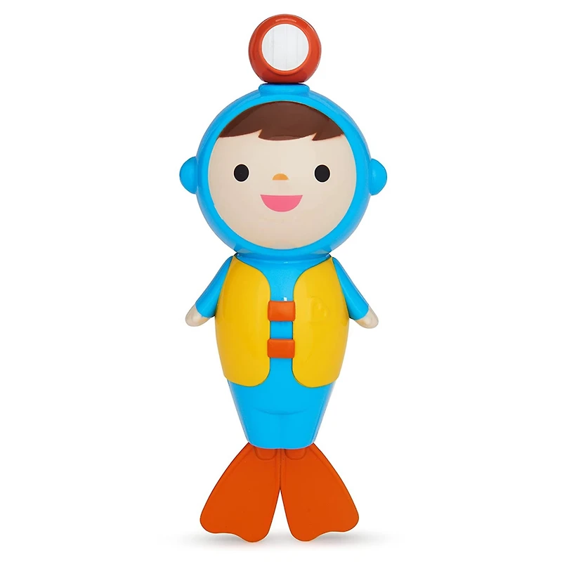 Munchkin Toddler Blue Scuba Diver Swimming Bath Toy