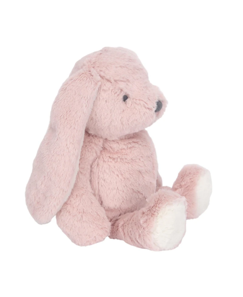 Lambs & Ivy Botanical Baby Plush Pink Bunny Stuffed Animal Toy - Hip Hop