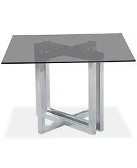 Emila Square Glass Dining Table, Created for Macy's