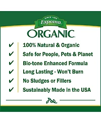 Espoma Organic Garden-Tone Garden Food, 3-4-4, 4-Lb.