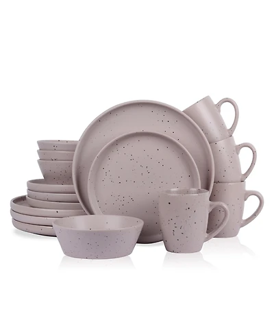 Stone Lain Jade 16 Pc. Dinnerware Set, Service For 4