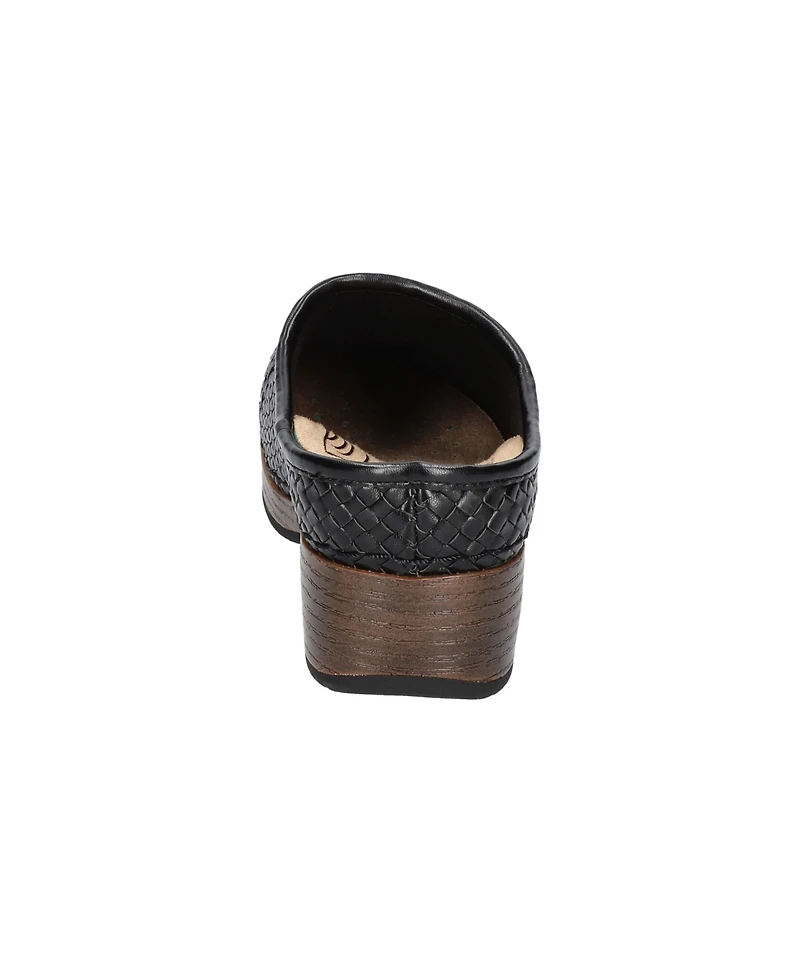 Easy Street Women's Works Soliea Slip Resistant Clogs