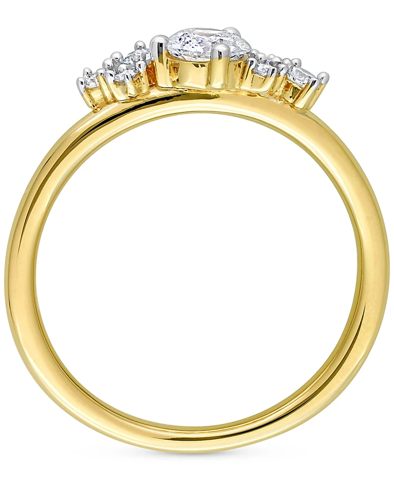 Diamond Engagement Ring (1/2 ct. t.w.) 14k Gold