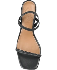 Journee Signature Women's Lenonn Block Heel Dress Sandals
