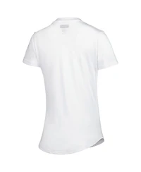 Women's Concepts Sport White, Charcoal San Francisco 49ers Sonata T-shirt and Leggings Sleep Set