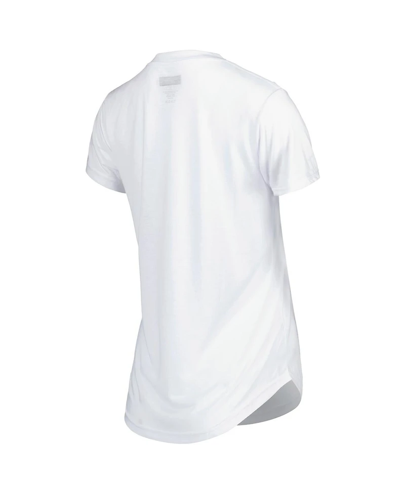 Women's Concepts Sport White, Charcoal New York Giants Sonata T-shirt and Leggings Sleep Set
