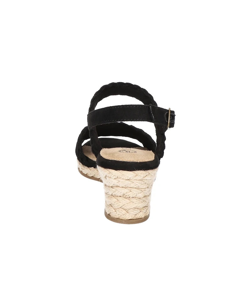 Bella Vita Women's Mariella Espadrille Wedge Sandals