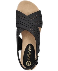 Bella Vita Women's Cosette Wedge Sandals