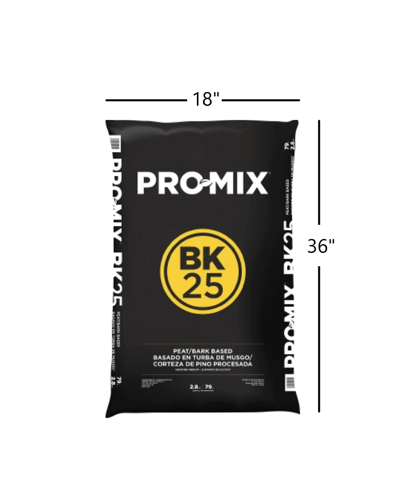 Premier Horticulture Inc Pro-Mix Peat/Bark Growing Medium, 2.8CF
