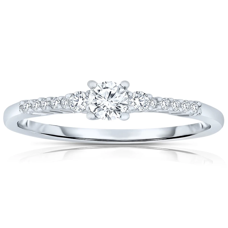 Sterling Silver Cubic Zirconia Statement Ring