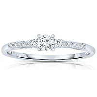 Sterling Silver Cubic Zirconia Statement Ring
