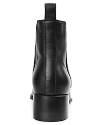 Journee Signature Women's Brooklee Block Heel Snip Toe Ankle Booties
