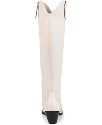 Journee Signature Women's Pryse Western Knee High Boots