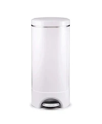 Munchkin Baby Step Diaper Pail Powered by Arm & Hammer, White