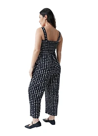 Ingrid + Isabel Maternity Smocked Bodice Jumpsuit