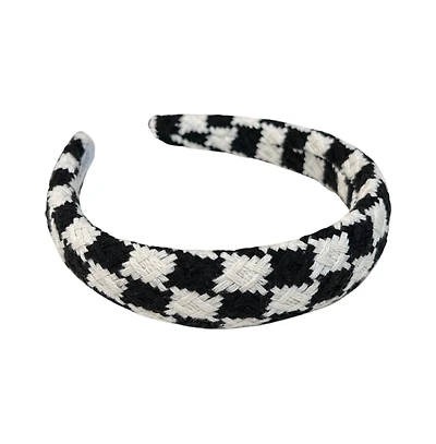 Padded Headband - Checkered for Girls