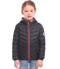 Rokka&Rolla Girls Ultra Light Packable Down Puffer Jacket