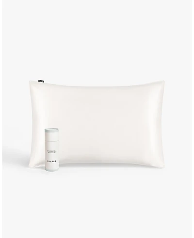 Lilysilk White 100% Pure Mulberry Silk Pillowcase