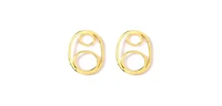 Nectar Nectar New York Serenity Oval Stud Earrings