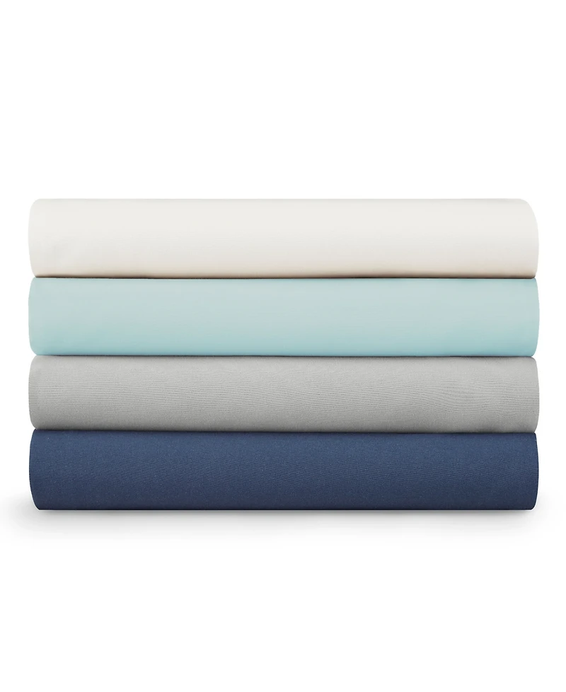 Nautica Regatta 400 Thread Count Cotton Sateen 4-Piece Sheet Set, King