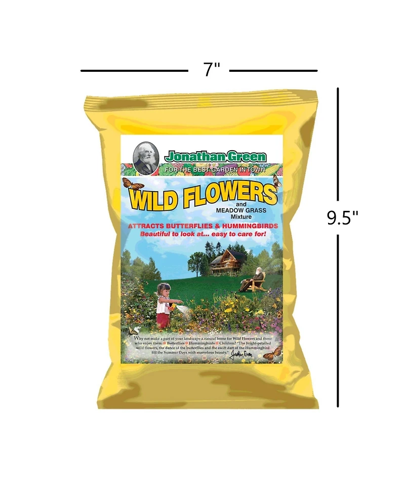 Jonathan Green (#12384) Wildflower and Meadow Mix Seed- 1lb bag