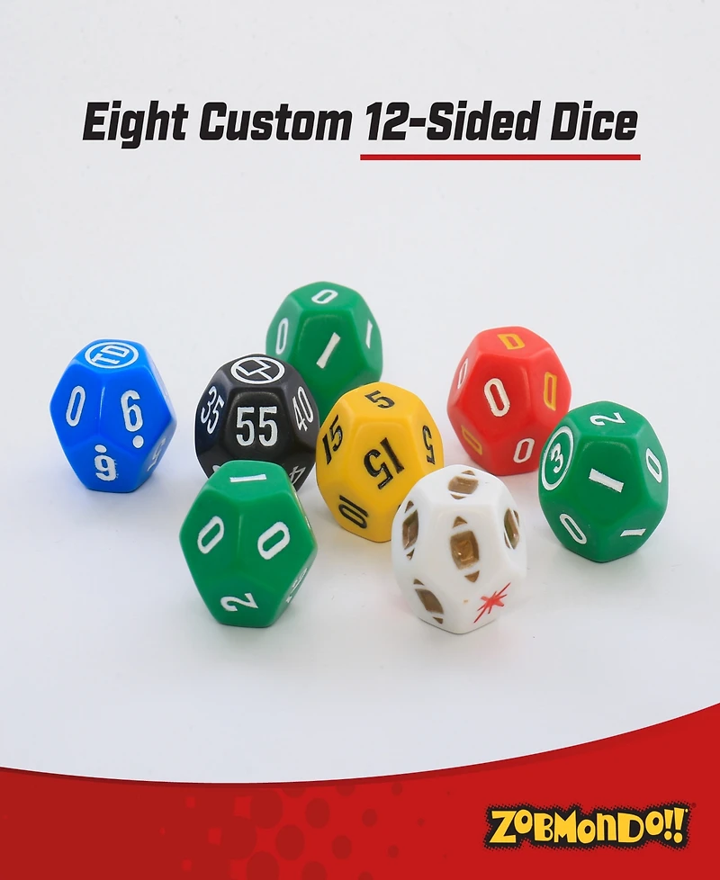 Zobmondo Golong Fun Football Math Dice Game