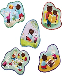 Eeboo Ready to Grow Together Time Progressive 31 Piece Puzzle Set