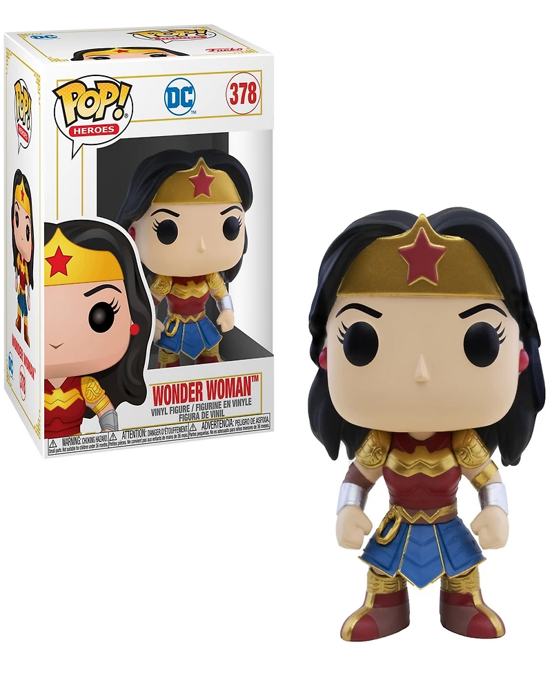 Funko Heroes Pop Marvel Imperial Palace the Flash, Superman and Wonder Woman 3 Piece Collectors Set