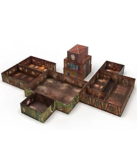 Gale Force Nine Tenfold Dungeon the Town Modular Roleplaying Terrain Set 5e Role Playing Game Adventure