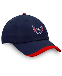 Men's Fanatics Navy Washington Capitals Authentic Pro Rink Pinnacle Adjustable Hat