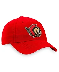 Women's Fanatics Red Ottawa Senators Primary Logo Adjustable Hat