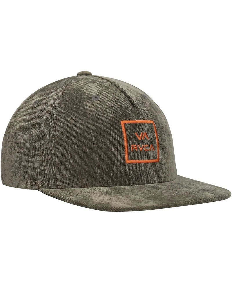 Men's Rvca Green Freeman Snapback Hat